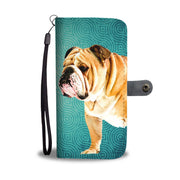 Amazing Two Bulldog Print Wallet Case-Free Shipping - Deruj.com