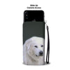 Great Pyrenees Dog And Puppy Print Wallet Case-Free Shipping - Deruj.com