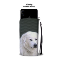 Great Pyrenees Dog And Puppy Print Wallet Case-Free Shipping - Deruj.com