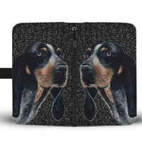 Amazing Bluetick Coonhound Dog Print Wallet Case-Free Shipping - Deruj.com