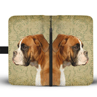Boxer Dog Print Wallet Case- Free Shipping - Deruj.com