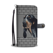 Cute Bluetick Coonhound Dog Printed on wall Wallet Case-Free Shipping - Deruj.com