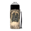 English Mastiff Dog Print Wallet Case-Free Shipping - Deruj.com