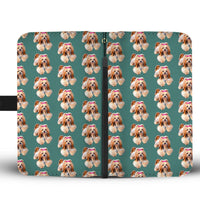 Cute Lhasa Apso Dog Pattern Print Wallet Case-Free Shipping - Deruj.com