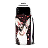 Cornish Rex Cat With Love Print Wallet Case-Free Shipping - Deruj.com