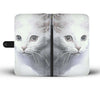 Turkish Angora Cat Print Wallet Case-Free Shipping - Deruj.com