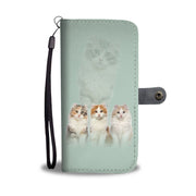 American Curl Cat Print Wallet Case-Free Shipping - Deruj.com