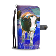 Holstein Friesian Cattle (Cow) Print Wallet Case-Free Shipping - Deruj.com