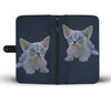 Lovely Minskin Cat Print Wallet Case-Free Shipping - Deruj.com