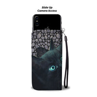 Amazing Ojos Azules Cat Print Wallet Case-Free Shipping - Deruj.com