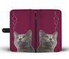Chartreux Cat Print Wallet Case-Free Shipping - Deruj.com