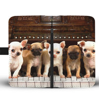 Chihuahua Puppies Print Wallet Case- Free Shipping - Deruj.com