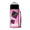 Bluetick Coonhound Dog with Love Print Wallet Case-Free Shipping - Deruj.com