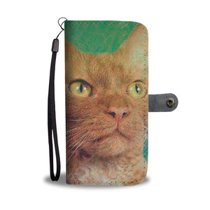 LaPerm Cat Print Wallet Case-Free Shipping - Deruj.com