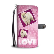 Chow Chow Dog with Love Print Wallet Case-Free Shipping - Deruj.com
