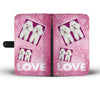 Poodle Puppies with Love Print Wallet Case-Free Shipping - Deruj.com
