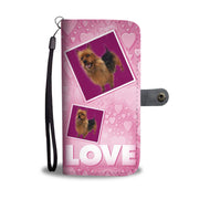 Australian Terrier Dog with Love Print Wallet Case-Free Shipping - Deruj.com
