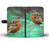 Accentor Bird Print Wallet Case-Free Shipping - Deruj.com