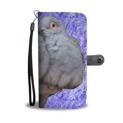 Cute Diamond Dove Bird Print Wallet Case-Free Shipping - Deruj.com