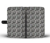 Golden Retriever Dog Black&White Pattern  Print Wallet Case-Free Shipping - Deruj.com
