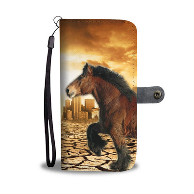 Belgian Horse Print Wallet Case- Free Shipping - Deruj.com