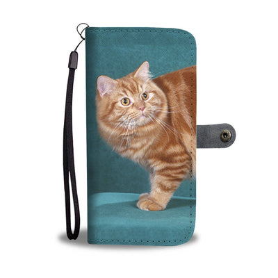 Cymric Cat Print Wallet Case-Free Shipping - Deruj.com