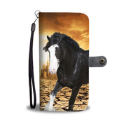 Clydesdale Horse Print Wallet Case- Free Shipping - Deruj.com