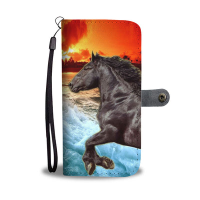 Percheron Horse Print Wallet Case- Free Shipping - Deruj.com
