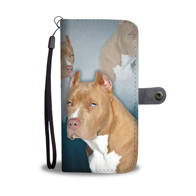 Pit Bull Terrier Print Wallet Case- Free Shipping - Deruj.com