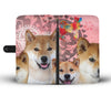 Cute Shiba Inu Print Wallet Case- Free Shipping - Deruj.com