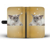 Balinese Cat Print Wallet Case-Free Shipping - Deruj.com