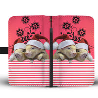 Cute Miniature pig Print Wallet Case-Free Shipping - Deruj.com