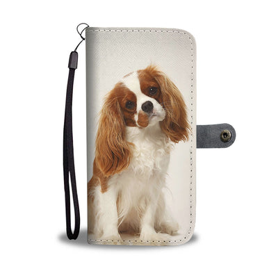 Lovely Cavalier King Charles Spaniel Print Wallet Case- Free Shipping - Deruj.com