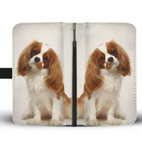 Lovely Cavalier King Charles Spaniel Print Wallet Case- Free Shipping - Deruj.com