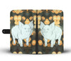 Cute Middle White Pig with slide lights Print Wallet Case-Free Shipping - Deruj.com