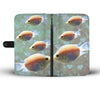 Lovely Kissing Gourami Fish On Hearts Print Wallet Case-Free Shipping - Deruj.com