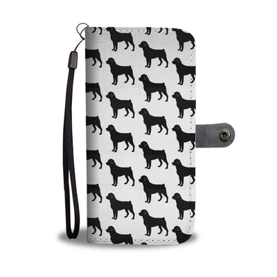 Amazing Rottweiler Dog Pattern Print Wallet Case-Free Shipping - Deruj.com