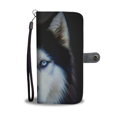 Amazing Siberian Husky Dog Art Print Wallet Case-Free Shipping - Deruj.com