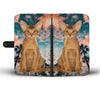 Cute Abyssinian Cat Print Wallet Case- Free Shipping - Deruj.com