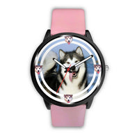 Lovely Alaskan Malamute Dog Print Wrist watch - Free Shipping - Deruj.com