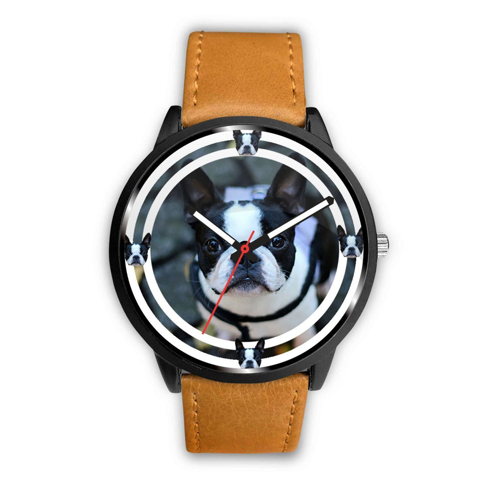 Boston Terrier Dog Print Wrist watch - Free Shipping - Deruj.com