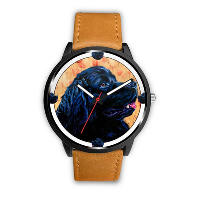 Newfoundland Dog Art Print Wrist watch - Free Shipping - Deruj.com