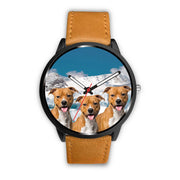 Laughing American Staffordshire Terrier Print Wrist Watch - Free Shipping - Deruj.com