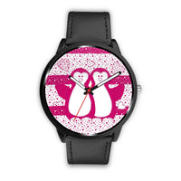 Cute Penguin Love Print Wrist Watch-Free Shipping - Deruj.com