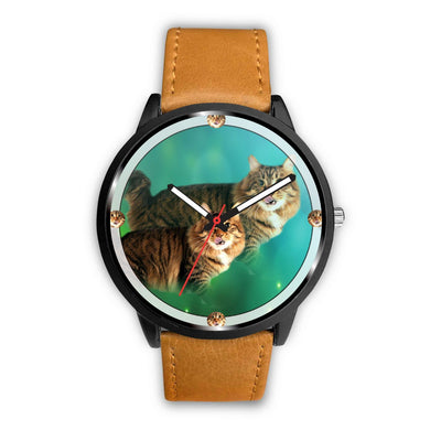 American Bobtail Cat Art Print Wrist watch - Free Shipping - Deruj.com