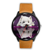 West Highland White Terrier (Westie) Dog Print Wrist Watch-Free Shipping - Deruj.com