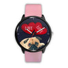 Pug Dog with Love Print Wrist Watch-Free Shipping - Deruj.com