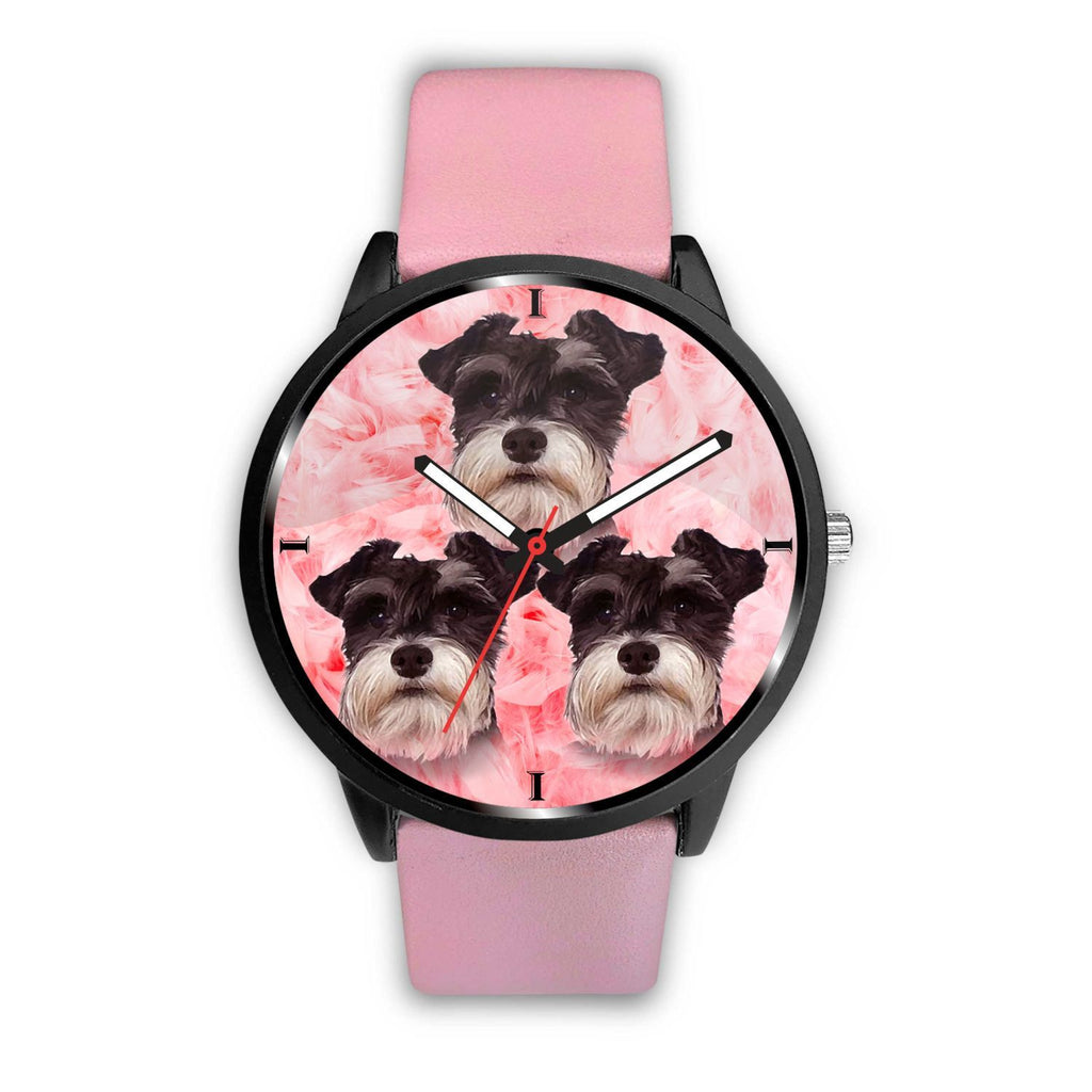 Cute Miniature Schnauzer Print Wrist Watch - Free Shipping - Deruj.com