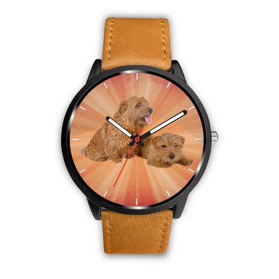 Norfolk Terrier Puppies Print Wrist Watch-Free Shipping - Deruj.com