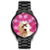 Goldendoodle On Pink Print Wrist Watch - Free Shipping - Deruj.com